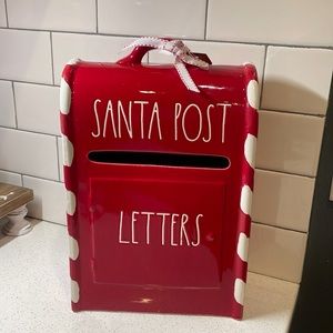 Rae Dunn Santa Post Letters Mailbox